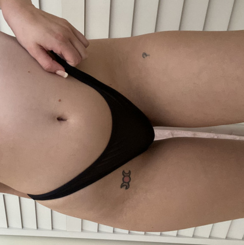 Black See Through Mesh Thong